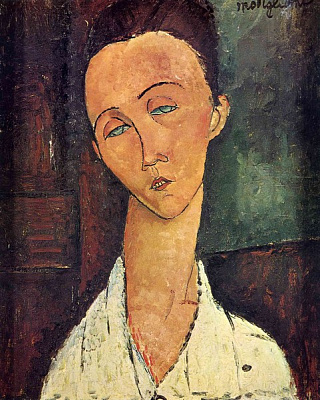 Картина Портрет Лунії Чеховської - Модільяні Амедео 