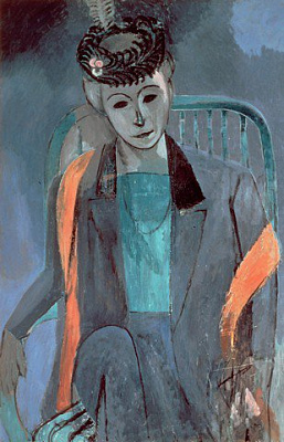 Картина Портрет жены художника - Матисс Анри 