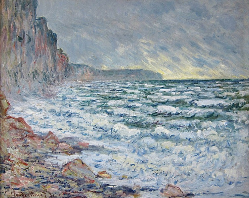Картина Море в Фекаме - Моне Клод 
