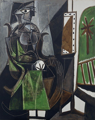 Картина Женщина у окна - Пикассо Пабло 