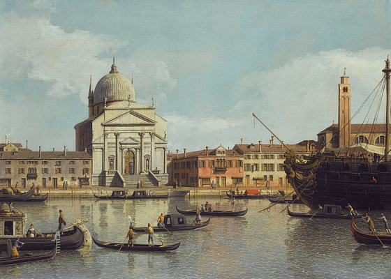 Картина Вид на Венецію - Каналетто 