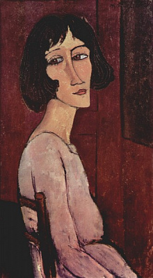 Картина Портрет Маргарити - Модільяні Амедео 