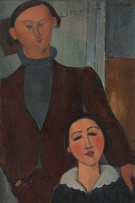 Картина Жак і Берта Ліпшиць - Модільяні Амедео 
