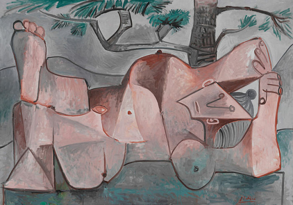 Картина Гола під сосною - Пікассо Пабло 
