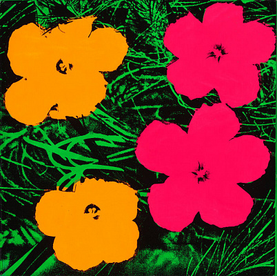 Картина Цветы 1964 - Уорхол Энди 