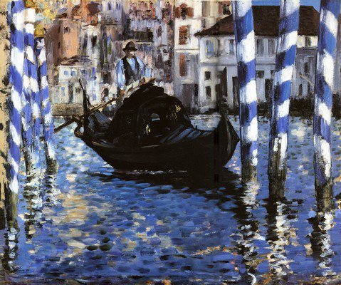 Картина Большой канал в Венеции - Мане Эдуард 