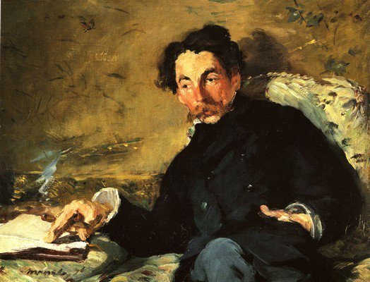 Картина Портрет Стефана Малларме - Мане Эдуард 