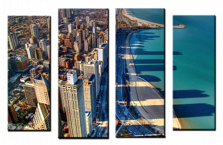 Город на берегу океана