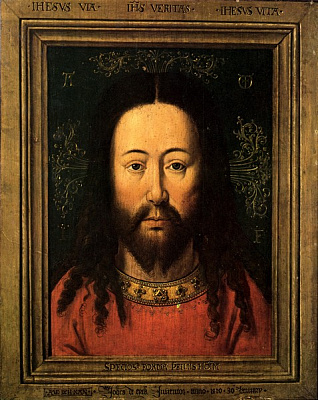 Картина Портрет Христа (копия 2) - Ван Эйк Ян 