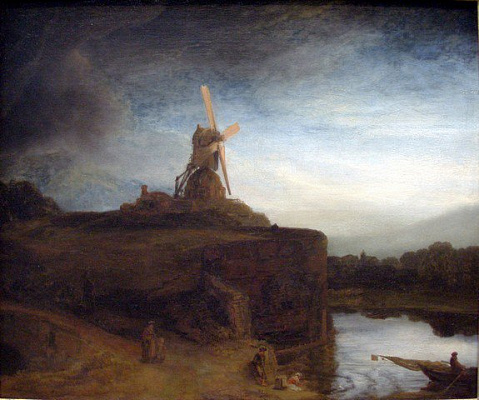 Картина Мельница - Рембрандт ван Рейн 