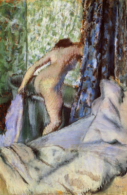 Картина Ранкове купання - Дега Едгар 