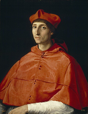 Картина Портрет кардинала - Рафаель Санті 