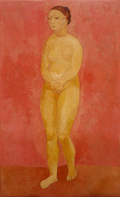 Картина Гола зі з'єднаними руками - Пікассо Пабло 