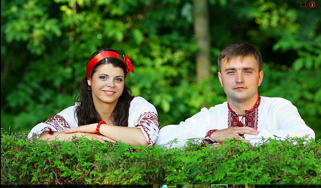 Картина З любов'ю до України - Парні національні 