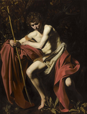 Картина Іоанн Хреститель (Іоанн у пустелі) 2 - Караваджо Мікеланджело 