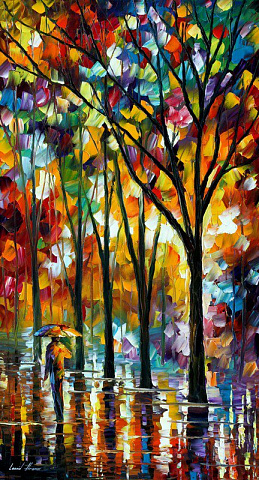 Отражение дождя