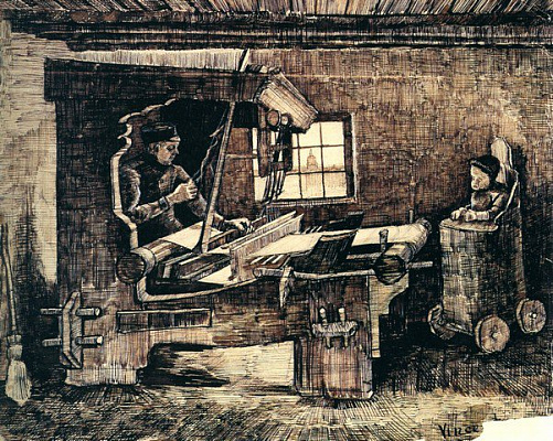 Картина Ван Гог Винсент7 - Картины карандашом 