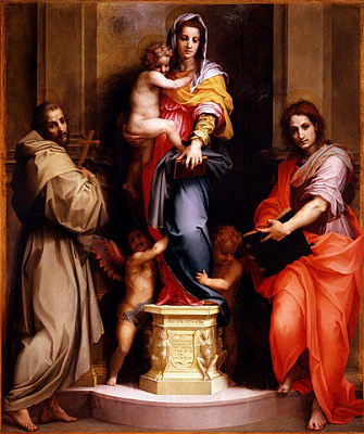 Картина Андреа дел Сарто - Религия 