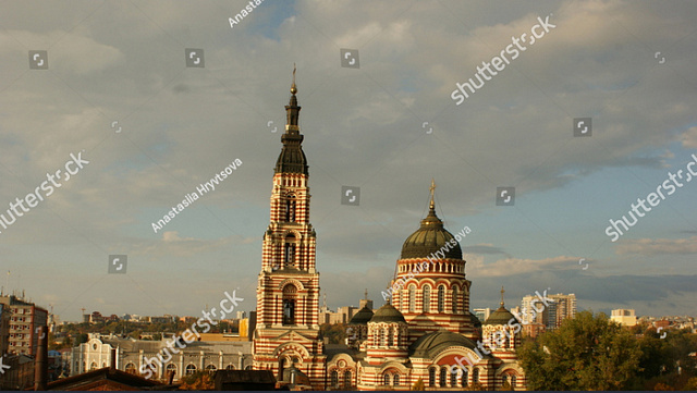 Картина Благовіщенський собор, Харків - Місто 