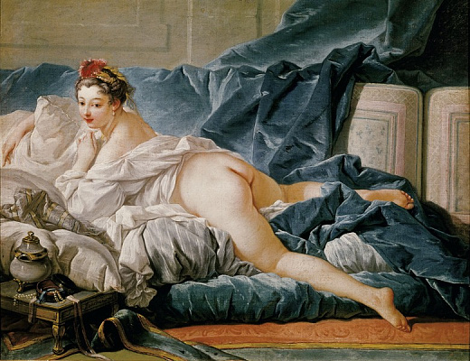 Картина Одаліська (1745) - Буше Франсуа 