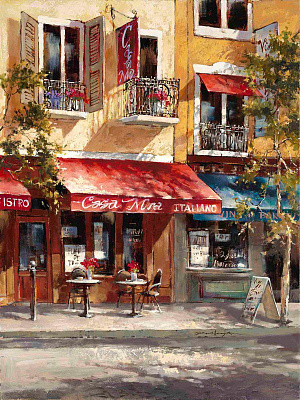 Картина Casa mia Italiano - Картины для кафе 