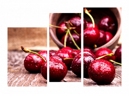 Спелая черешня