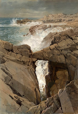 Картина Скелясті береги - Річардс Вільям Трост 