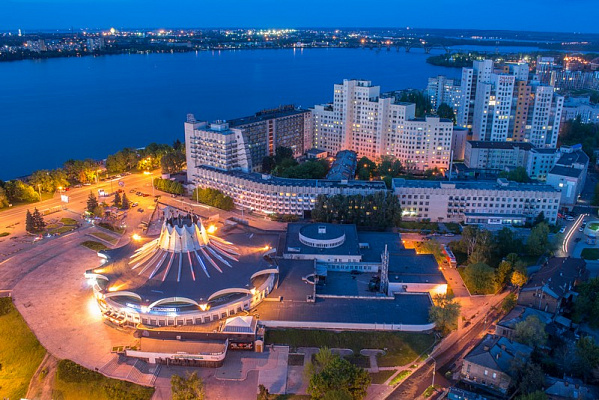 Картина Вечірній Дніпро - Місто 