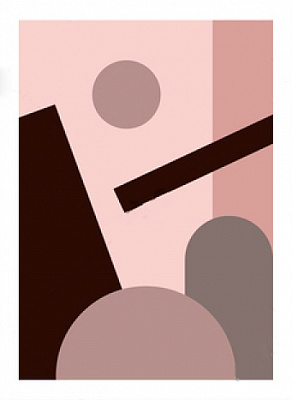 Картина Розовая композиция 11 - Фадхлуррахман 