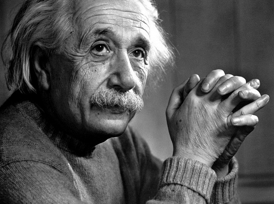 Картина Альберт Ейнштейн 4 - Чорно-біле 