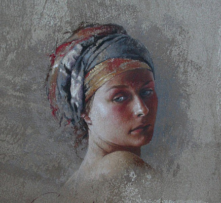 Картина Девушка в чалме - Пикуле Натали 