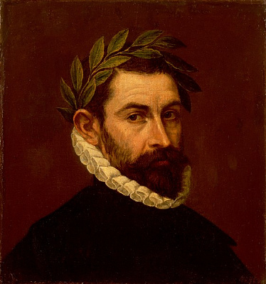 Картина Портрет поэта Алонсо Эрсильи-и-Суньиги - Эль Греко 