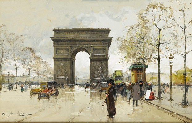 Картина Тріумфальна арка - Гальєн-Лалу Ежен 