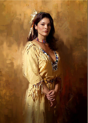 Жительница Америки