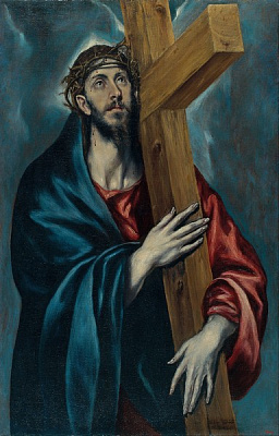 Картина Несіння хреста (Барселона, Нац. музей Каталонії) - Ель Греко 