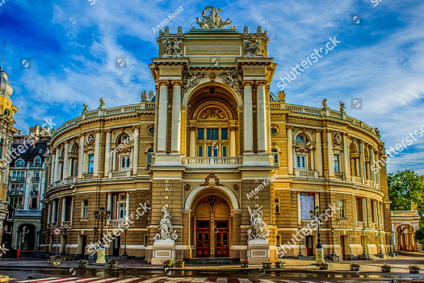 Картина Оперний театр, Одеса - Місто 
