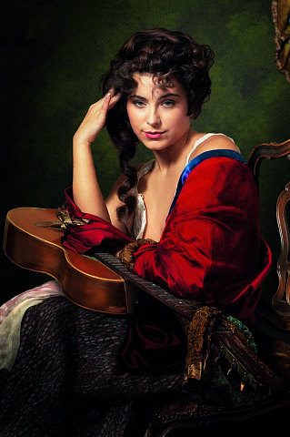 Девушка фламенко