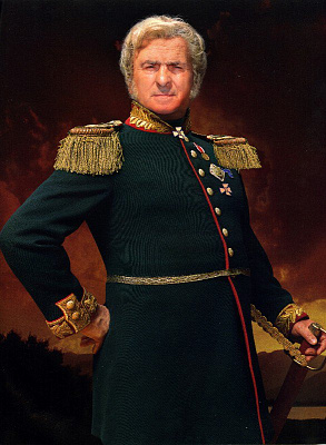 Картина Портрет генерала - Чоловічі старовинні 
