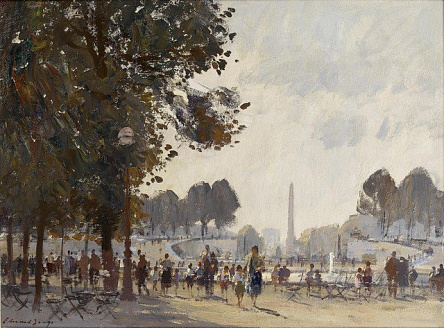 Вечір, Париж