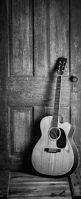 Картина Самотня гітара - Музика 