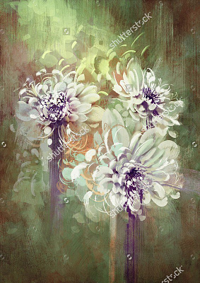 Картина Повітряні квіти - Луатонг Тіті 