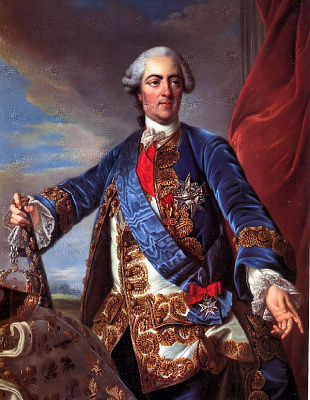 Картина Людовік XV - Чоловічі старовинні 