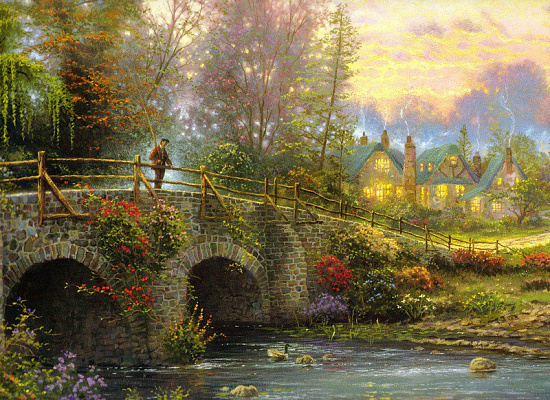 Картина Каменный мост 2 - Кинкейд Томас 