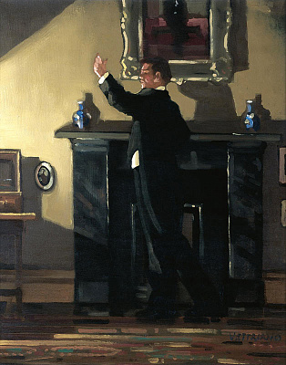 Картина Мужчина танцующий в одиночестве - Веттриано Джек 