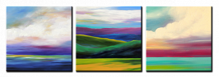 Минималистический пейзаж 1