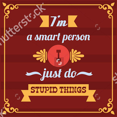 Картина "I'm a smart person" - Мотивационные постеры и плакаты 