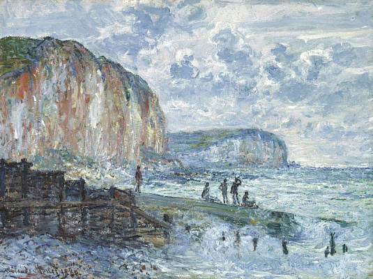 Картина Скалы в Ле-пти-Даль - Моне Клод 