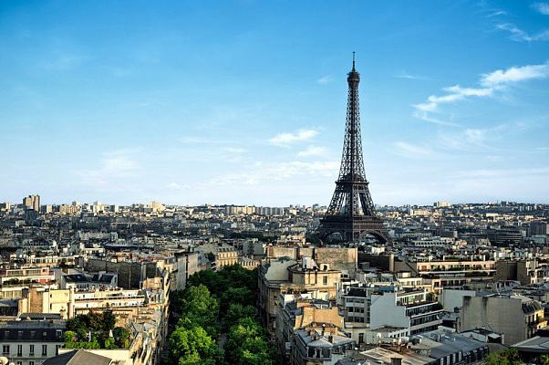 Картина Вигляд Парижа 4 - Місто 