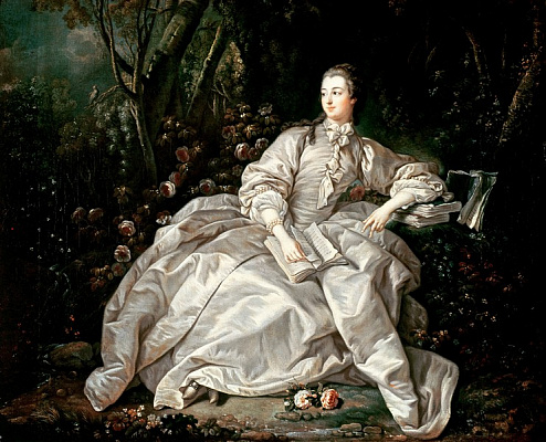 Картина Портрет маркизы де Помпадур 2 - Буше Франсуа 