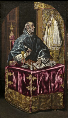 Картина Св.Ідельфонс 2 - Ель Греко 